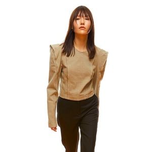 H&M Studio Collection Denim Top Size XS